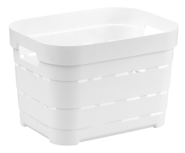 Фото - Корзина для хранения Idea Home Pyramid White б/кр. 24x17,5x16 см (00612 White)