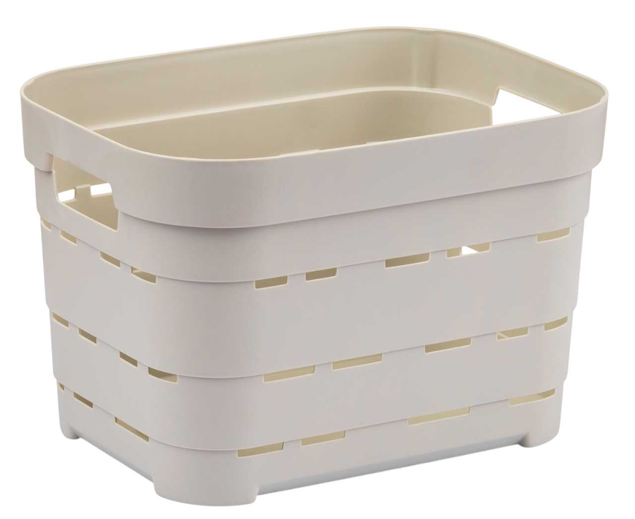 Корзина для зберігання Idea Home Pyramid Bej б/кр. 24x17,5x16 см (00612 Bej) - Фото 1