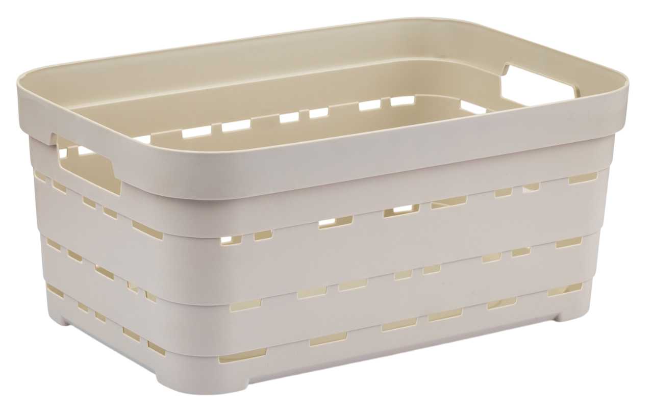 Корзина для хранения Idea Home Pyramid Bej б/кр. 36x24x16 см (00616 Bej) - Фото 1