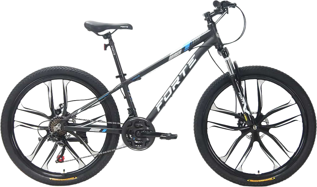Двухколёсный велосипед Forte FINDER 25.2613-05S Black/Blue