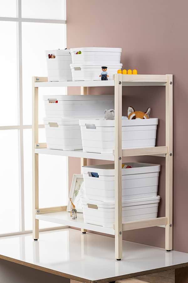 Фото - Корзина для хранения Idea Home Pyramid White с/кр. 24x18,3x8.5 см (00637 White)