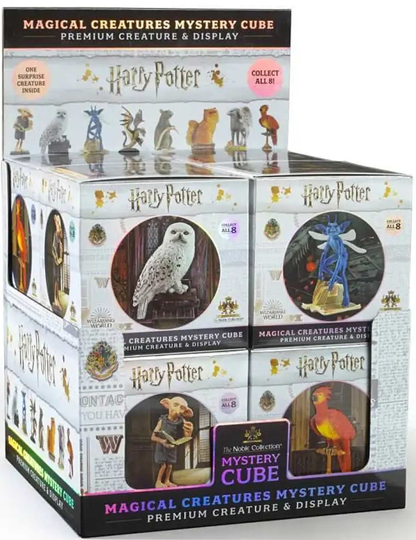 Фото - Коллекционная фигурка Noble Collection HARRY POTTER Mystery Cube - Magical Creatures (ND4811)