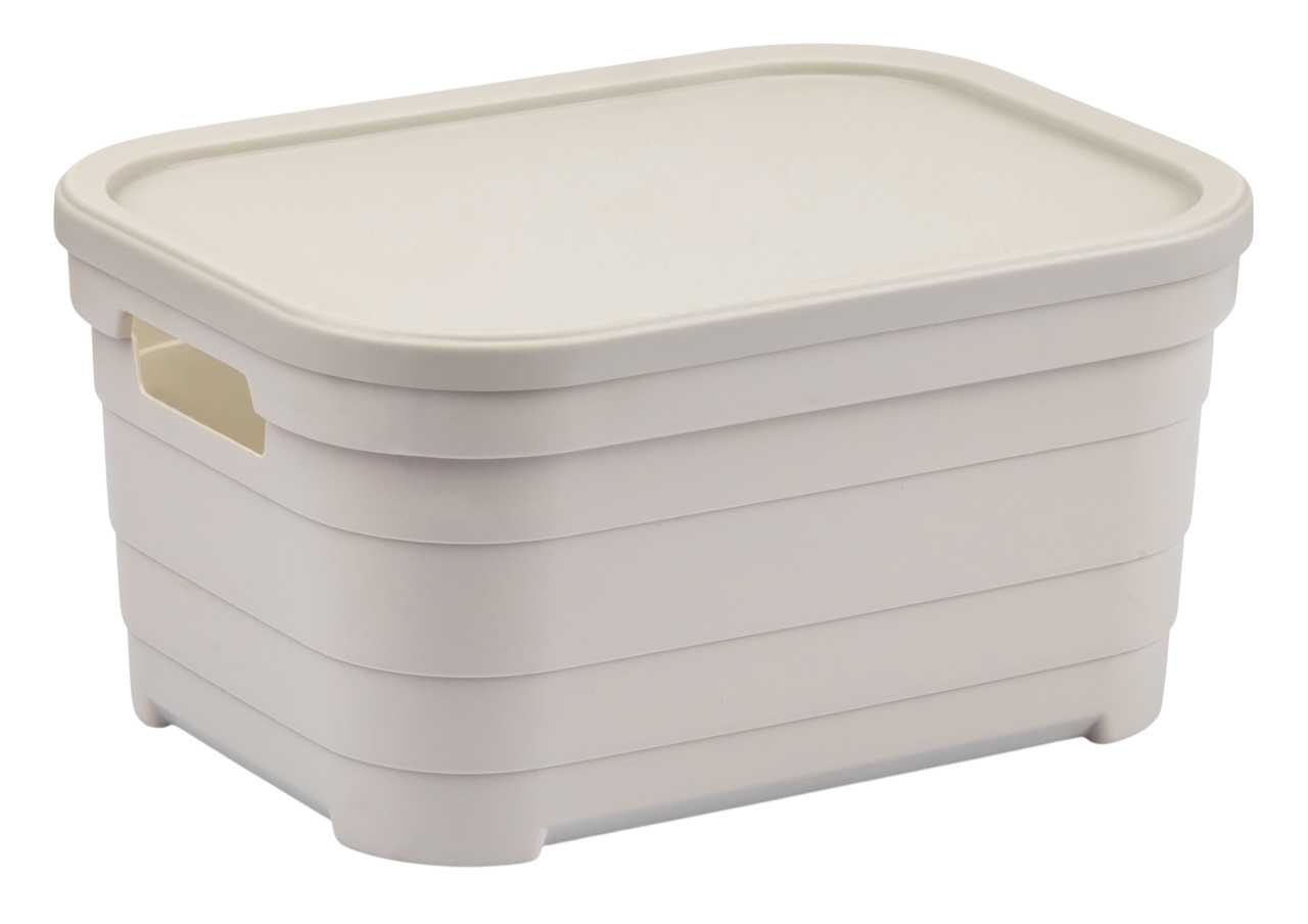 Купити Корзина для зберігання Idea Home Pyramid Bej з/кр. 24x18x12.5 см (00638 Bej) - Фото 1 Корзина для зберігання Idea Home Pyramid Bej з/кр. 24x18x12.5 см (00638 Bej) - Фото 1