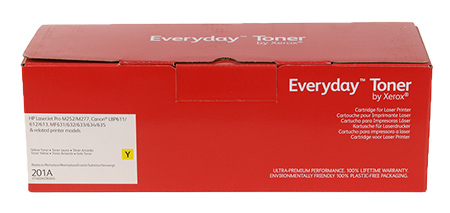 Картридж-тонер Xerox Everyday совместимый аналог HP CF402A (201A), Canon 045 yellow (006R03690)