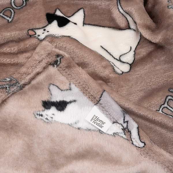 Фото - Плед двуспальный Ardesto Flannel 160х200 см собачки в очках (ART0129PB)