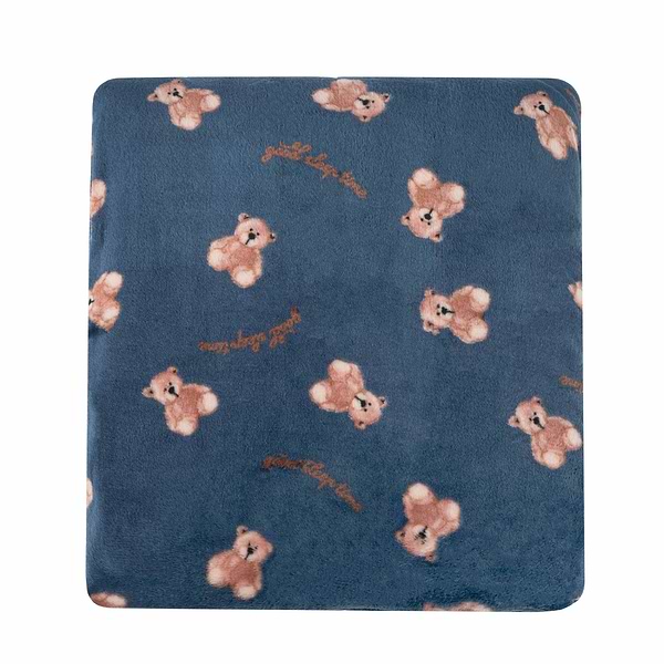 Фото - Плед двоспальний Ardesto Flannel 160х200 см плюшеві ведмедики (ART0131PB)