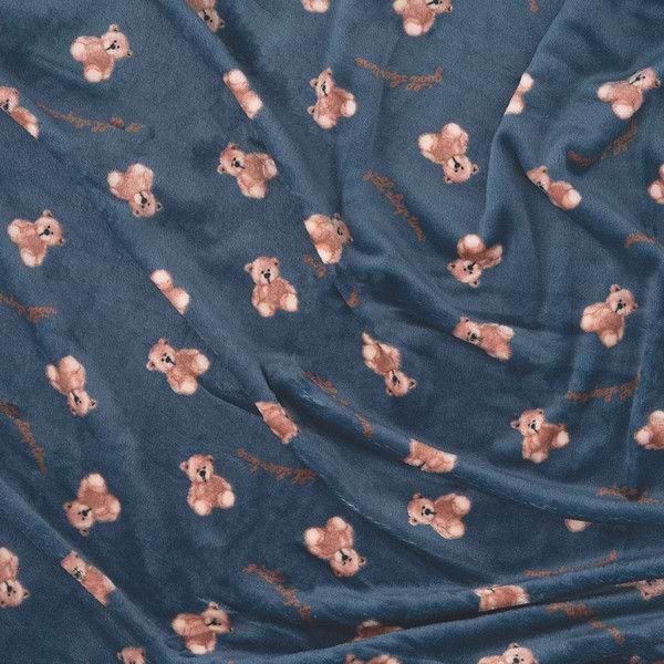 Фото - Плед двоспальний Ardesto Flannel 160х200 см плюшеві ведмедики (ART0131PB)