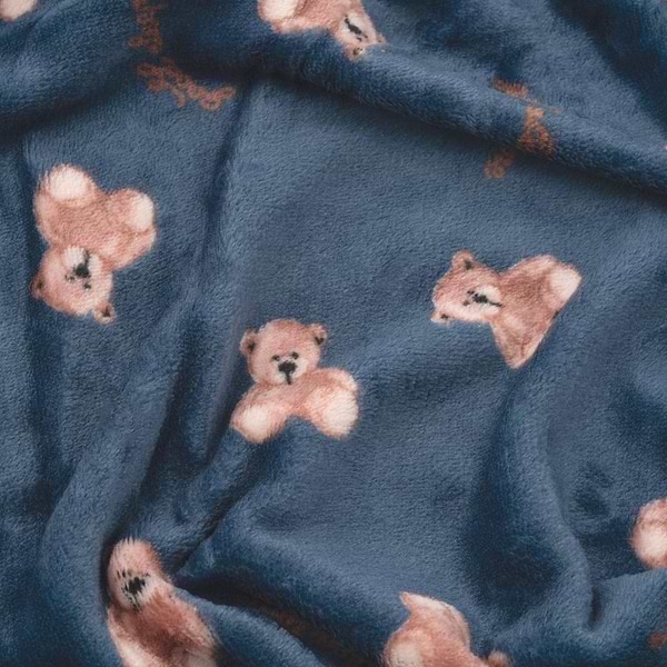 Фото - Плед двоспальний Ardesto Flannel 160х200 см плюшеві ведмедики (ART0131PB)