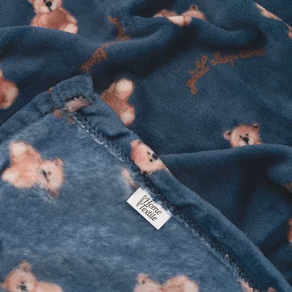 Фото - Плед двоспальний Ardesto Flannel 160х200 см плюшеві ведмедики (ART0131PB)