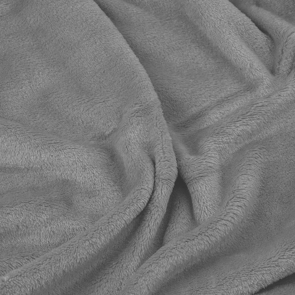 Фото - Плед двуспальный Ardesto Flannel 160х200 см серый светлый (ART0227SB)