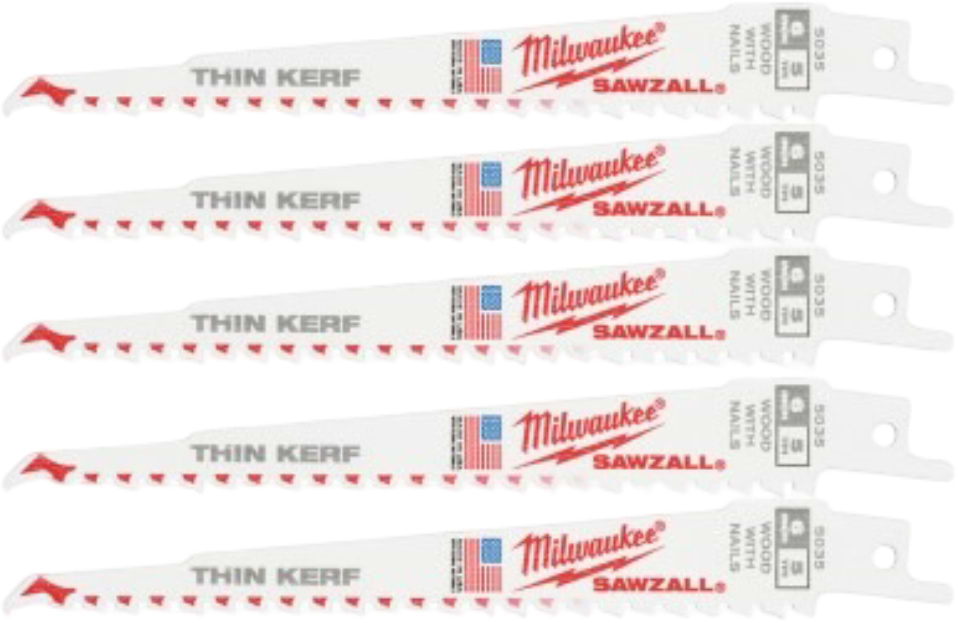 Полотно Milwaukee 150/5,0 мм 5 шт. (48475035)