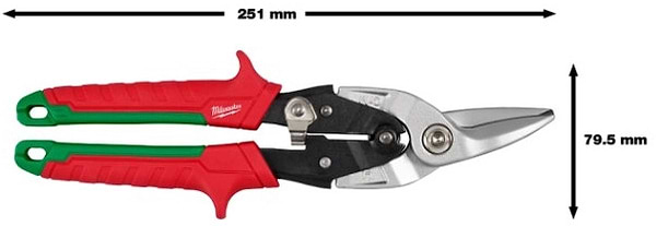 Фото - Ножиці по металу Milwaukee правий різ (4932499014)