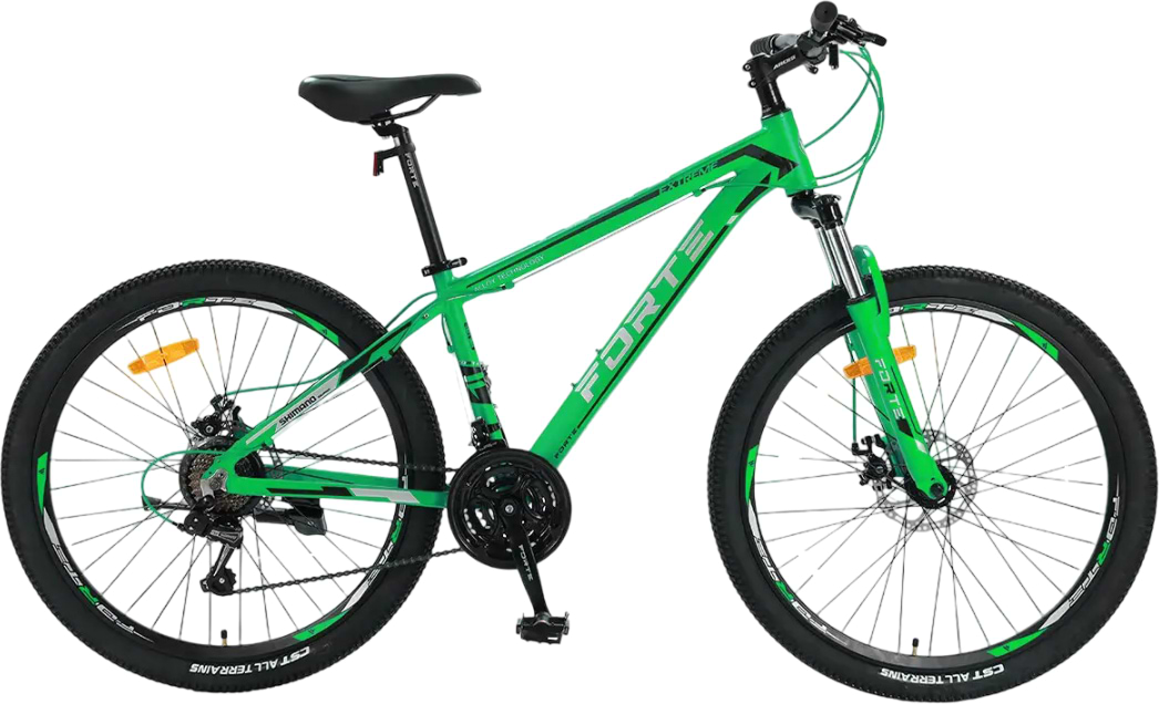 Двухколёсный велосипед Forte Extreme 25.2919-12S, к29" р19" Green