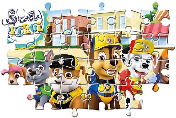 Фото - Пазли (3-4 роки) Clementoni 2 в 1 Paw Patrol 2 по 20 ел. (24779)