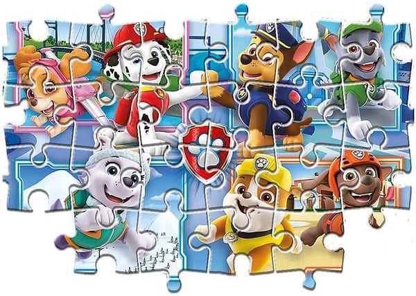 Фото - Пазли (3-4 роки) Clementoni 2 в 1 Paw Patrol 2 по 60 ел. (21617)