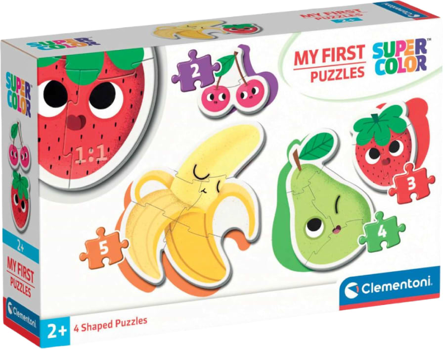 Пазлы (до 2 лет) Clementoni 4 в 1 Fruits серия My First Puzzles (20815)