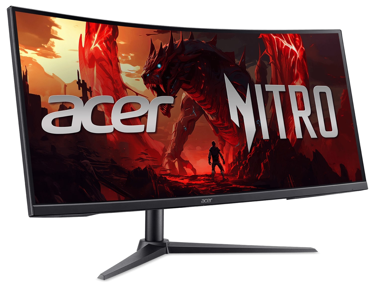 Фото - Монітор ігровий Acer Nitro XZ340CURX0bmiiphx (UM.CX0EE.013)
