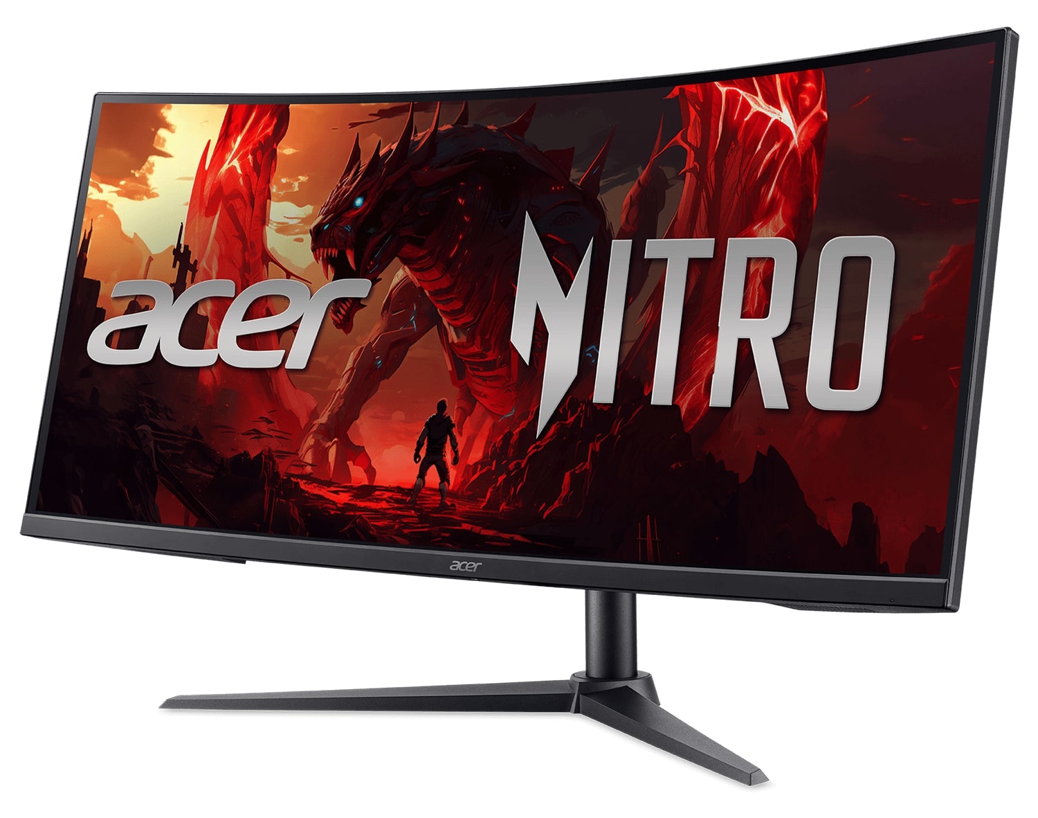 Фото - Монітор ігровий Acer Nitro XZ340CURX0bmiiphx (UM.CX0EE.013)
