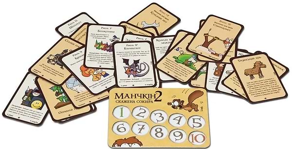 Фото - Настільна гра (8+) Rozum Манчкін 2: Скажена Сокира (доп.) (10504)