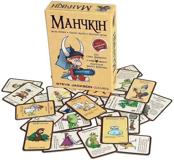 Фото - Настольная игра (8+) Rozum Манчкин (10501)