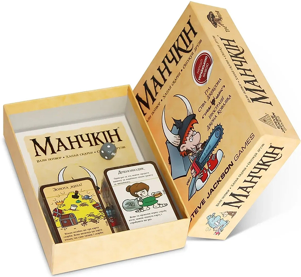 Фото - Настольная игра (8+) Rozum Манчкин (10501)