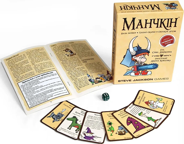 Фото - Настольная игра (8+) Rozum Манчкин (10501)