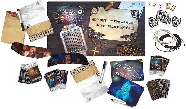 Фото - Настольная игра (8+) Rozum Паранормальные детективы (R010UA)