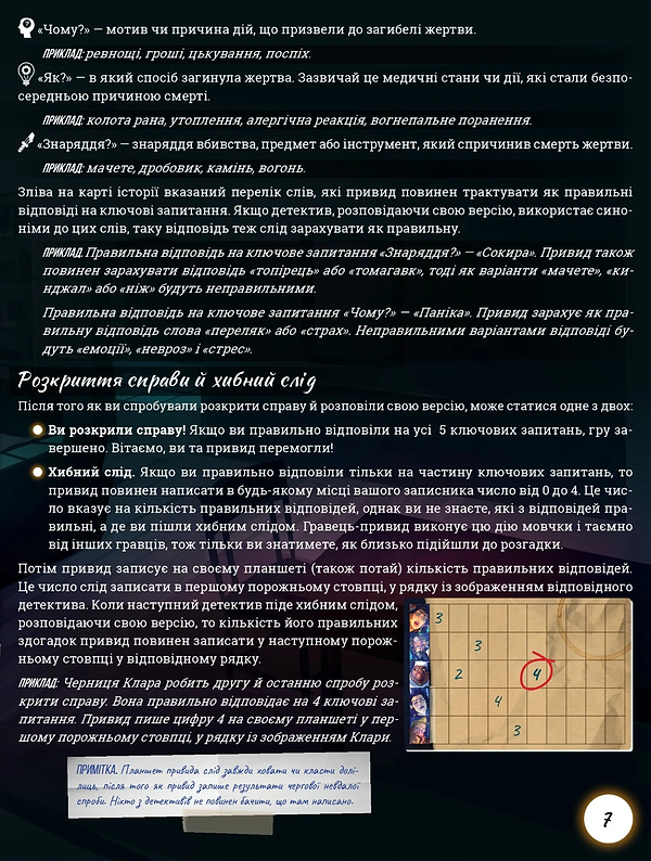 Фото - Настольная игра (8+) Rozum Паранормальные детективы (R010UA)