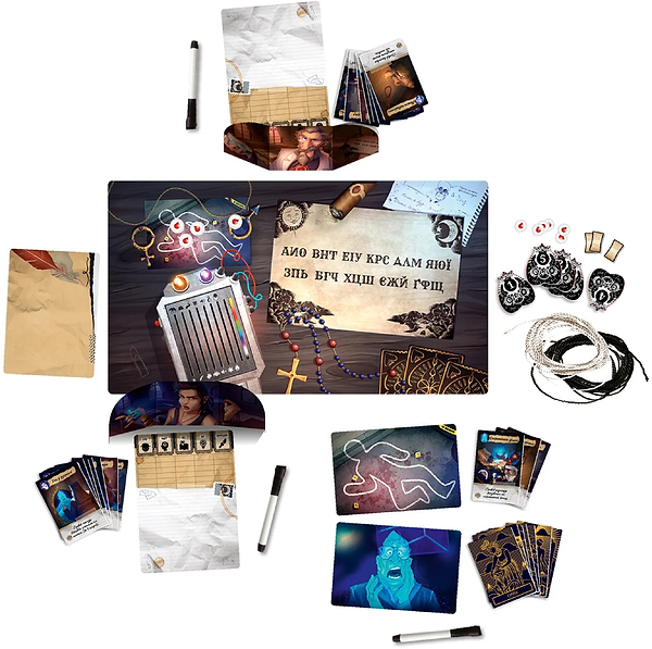 Фото - Настольная игра (8+) Rozum Паранормальные детективы (R010UA)