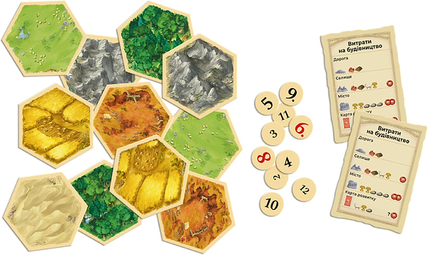 Фото - Настольная игра (8+) Rozum Catan (доп. для 5–6 игроков) (R101UA)