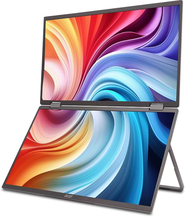 Фото - Монитор Acer Dual Portable PD163QTbmiuux (UM.ZP3EE.011)