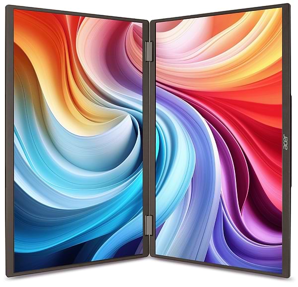 Фото - Монитор Acer Dual Portable PD163QTbmiuux (UM.ZP3EE.011)