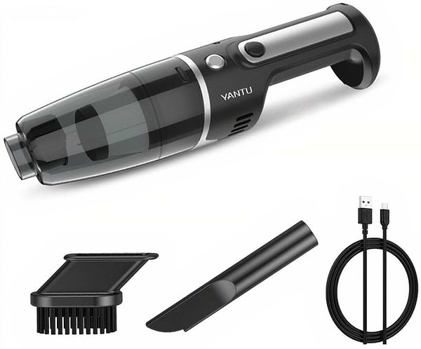 Фото - Пылесос ручной для автомобиля Yantu V01S Black (6959828216336) Фото - Пылесос ручной для автомобиля Yantu V01S Black (6959828216336)