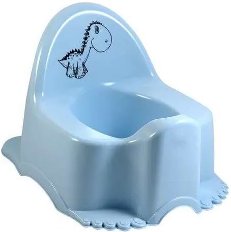 Фото - Горшок детский Tega Baby ЕСО Динозавр с музыкой Голубой (PO-056-135)