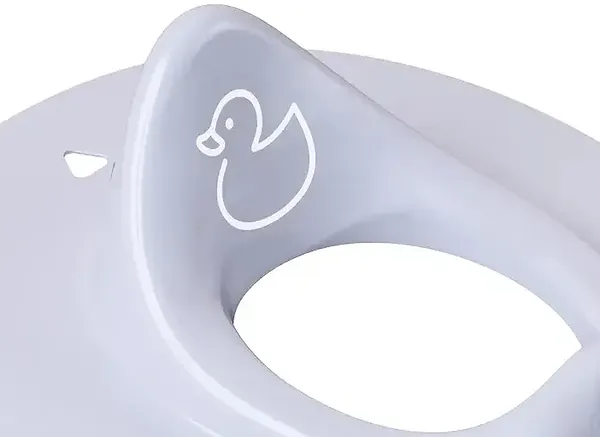 Фото - Дитяча накладка на унітаз класична Tega Baby Каченя Світло-сірий (DK-090-122)