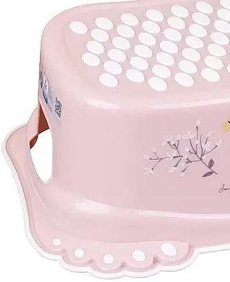 Фото - Підставка дитяча під умивальник Tega Baby Лісова казка з антиковзаючою гумою Світло-рожевий (FF-006-107)