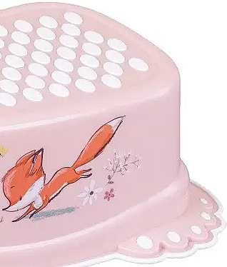 Фото - Підставка дитяча під умивальник Tega Baby Лісова казка з антиковзаючою гумою Світло-рожевий (FF-006-107)