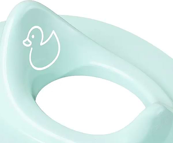 Фото - Детская накладка на унитаз классическая Tega Baby Утенок Мятный (DK-090-131)