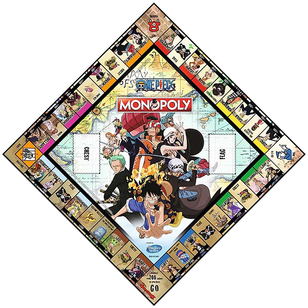 Фото - Настільна гра (12+) Winning Moves One Piece Monopoly (36948)