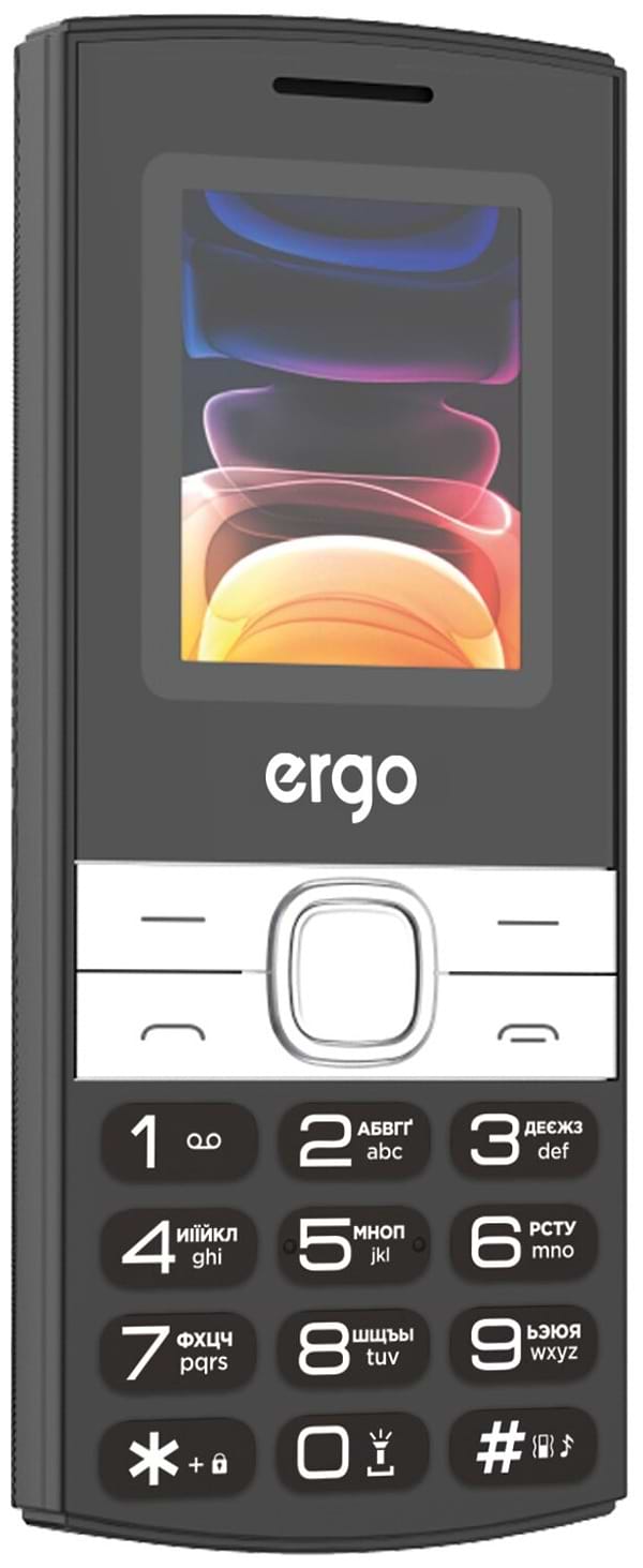 Фото - Мобильный телефон Ergo B185 Dual Sim Black