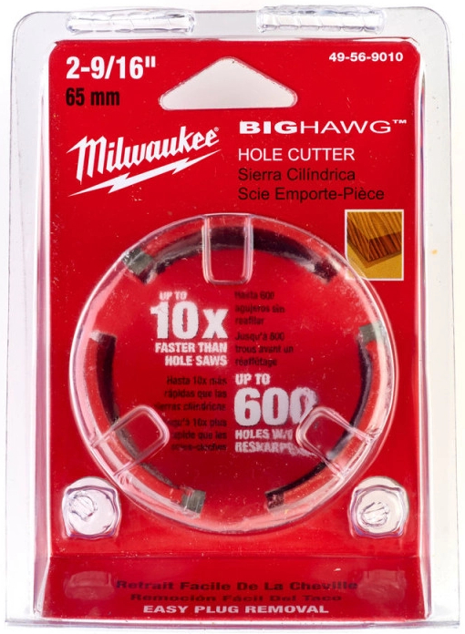 Фото - Коронка по дереву Milwaukee BIGHAW 54 мм (49569010)