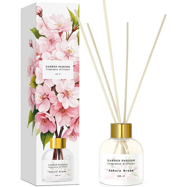 Фото - Аромадиффузор Esse Мечта сакуры Garden Passion 100 мл (4820288091073) Фото - Аромадиффузор Esse Мечта сакуры Garden Passion 100 мл (4820288091073)