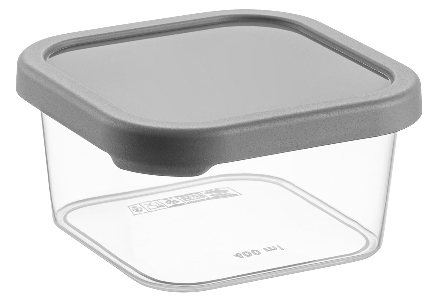 Ємність для зберігання Idea Home Quick Box Gray 0.4л (00811 Gray) - Фото 1