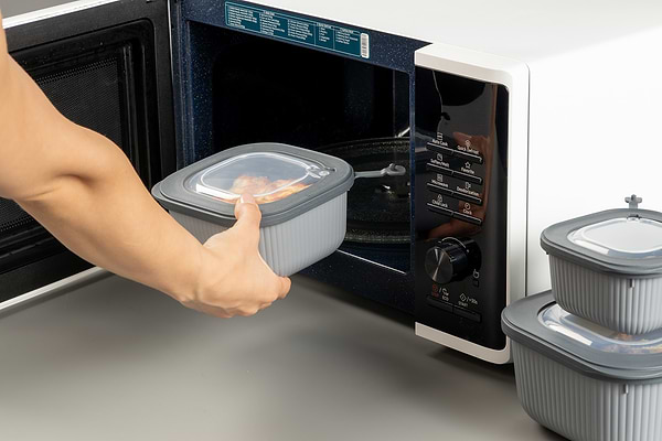 Фото - Ємність для зберігання Idea Home Line Box Gray 1.8л (00683 Gray)