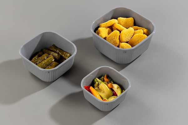 Фото - Ємність для зберігання Idea Home Line Box Gray 1.8л (00683 Gray)