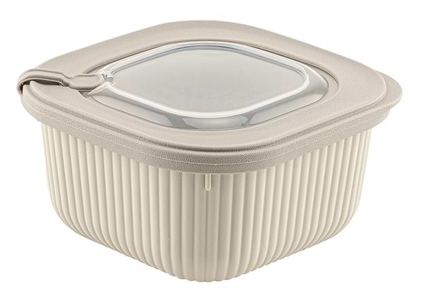 Фото - Ємність для зберігання Idea Home Line Box Bej 1.8л (00683 Bej)