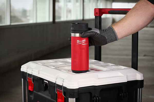 Фото - Термокружка Milwaukee PACKOUT 532 мл Red (4932493473)