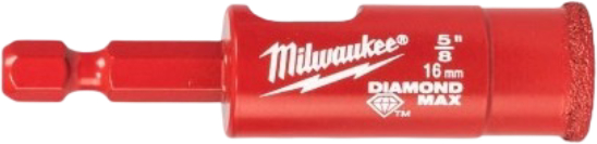 Коронка по керамограніту Milwaukee Diamond Plus 16 мм (4932498347)