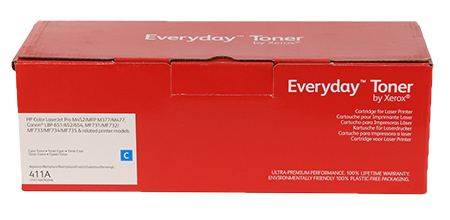 Картридж-тонер Xerox Everyday совместимый аналог HP CF411A (410A), Canon 046 cyan (006R03697)