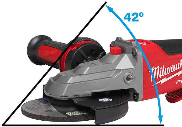 Фото - Болгарка Milwaukee 125 мм с плоским редуктором M18FSAGF125XPDB-0X (4933478439)